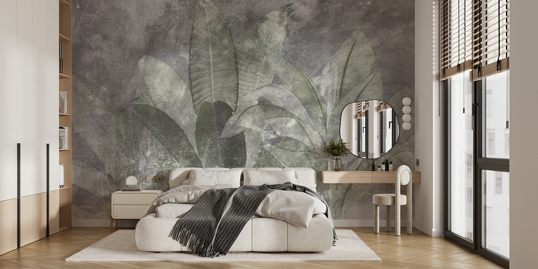 Botanical elegance in soft textures Botanical elegance in soft textures