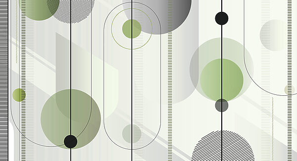 Desenho geométrico em cores calmas. Desenho geométrico em cores calmas.