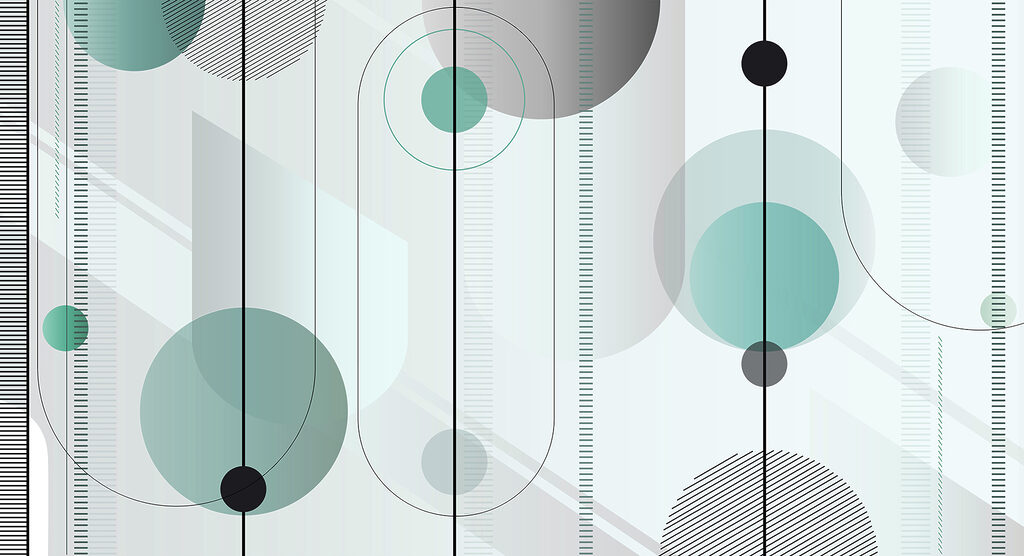 Abstract patterns in soft colors