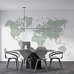 Papel de parede Um mapa do mundo