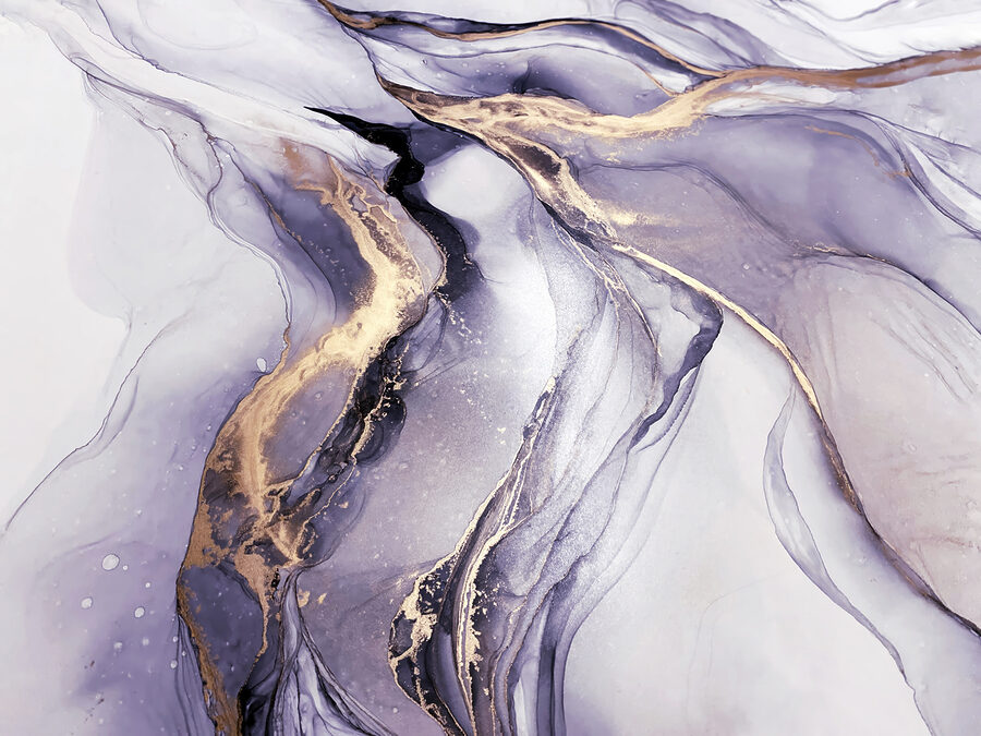 Um grande plano de uma pintura