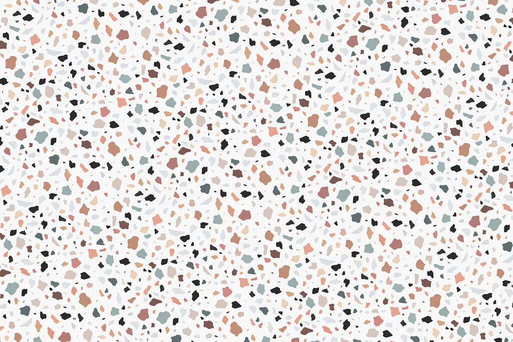 Uma superfície salpicada de várias cores Uma superfície salpicada de várias cores