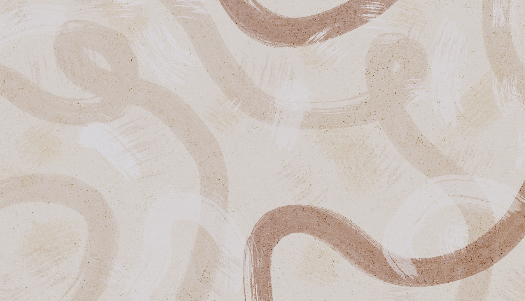 A white surface with brown paint on it