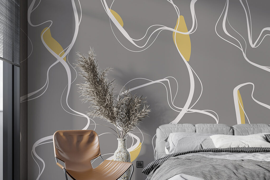 A grey and white pattern A grey and white pattern