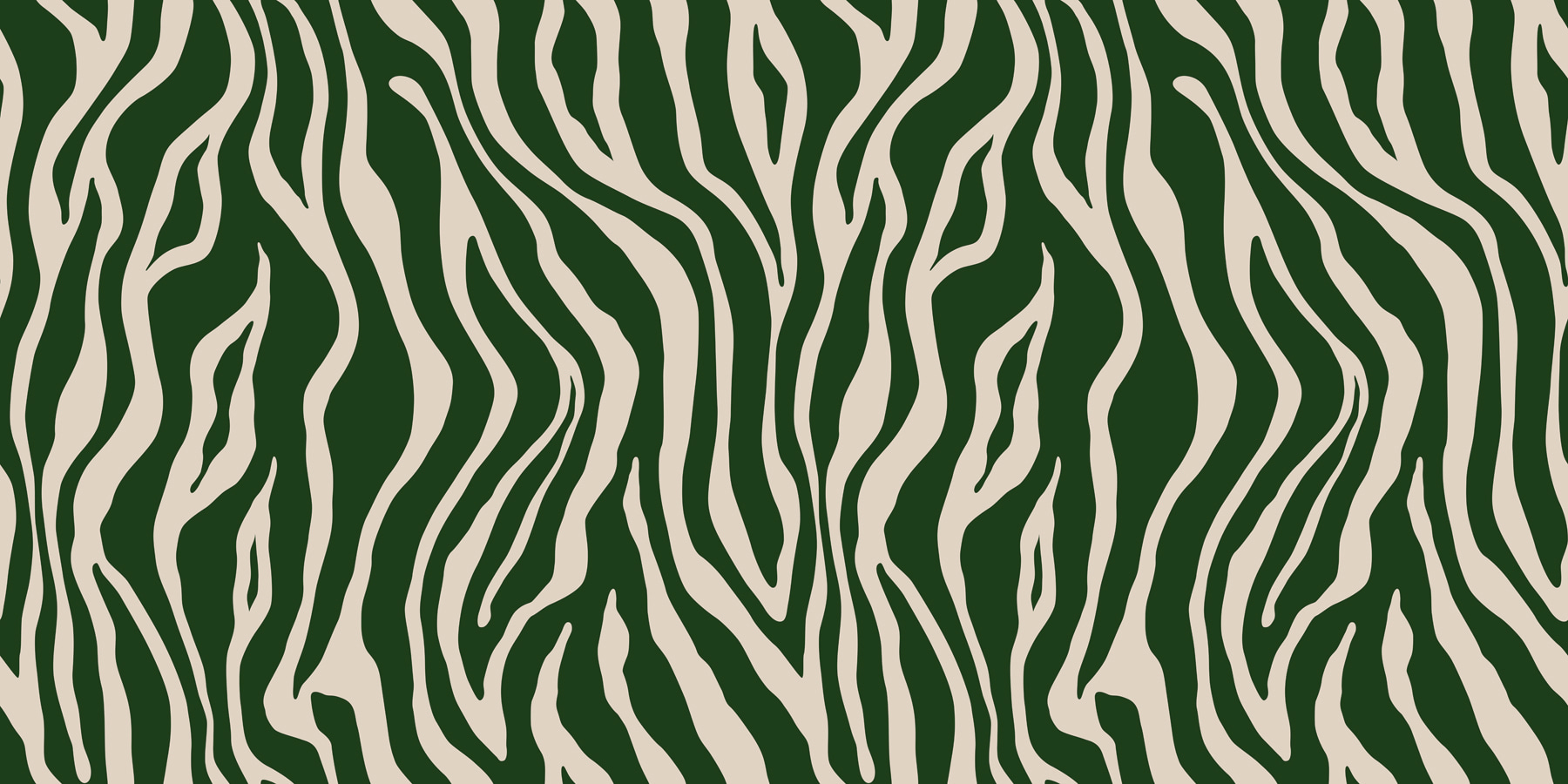 A green and white zebra print A green and white zebra print