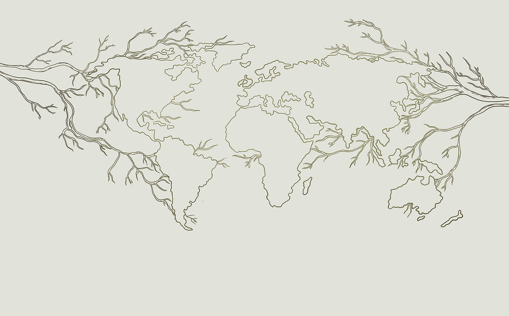 Um mapa do mundo Um mapa do mundo