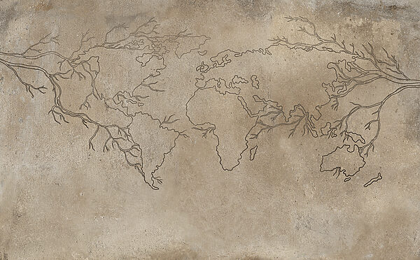 Um mapa do mundo Um mapa do mundo