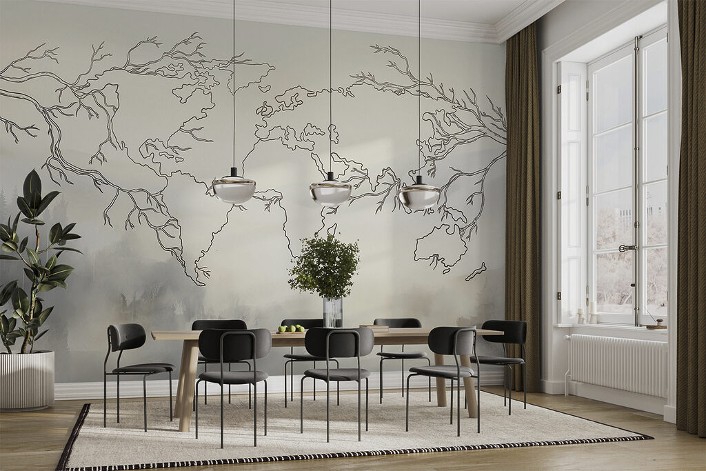 A map of the world A map of the world