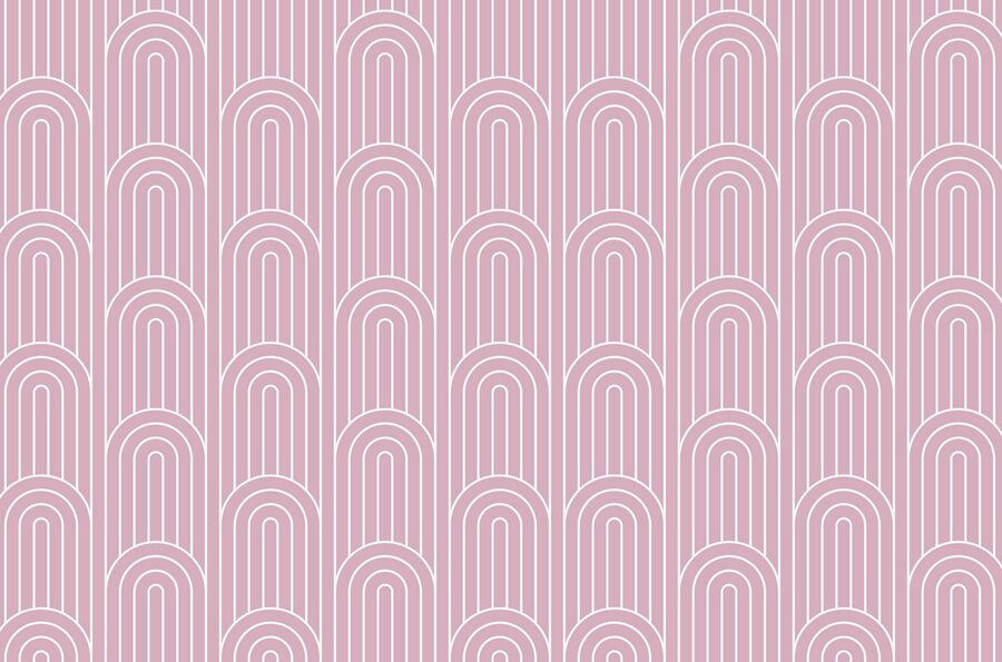 Um padrão cor-de-rosa e branco
