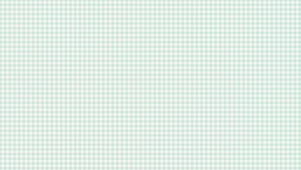 A green and white checkered fabric