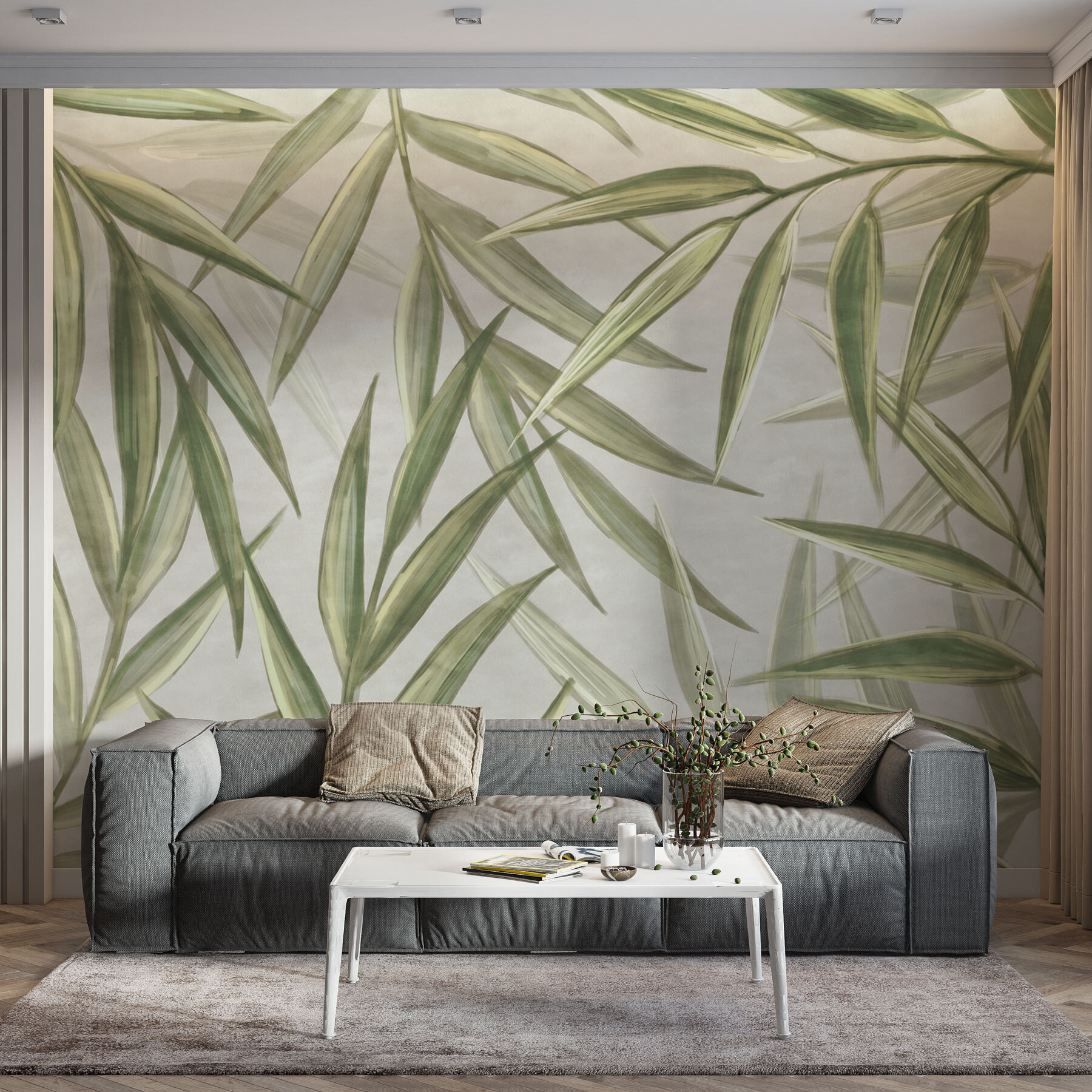 A close up of leaves A close up of leaves