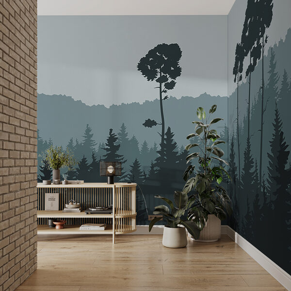 Uma árvore numa floresta Uma árvore numa floresta