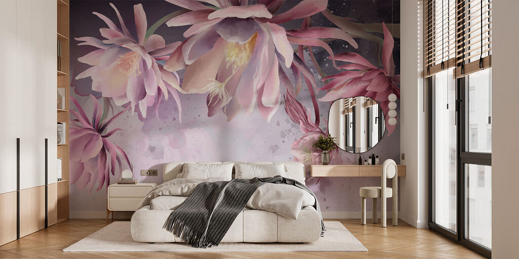 A group of pink flowers A group of pink flowers