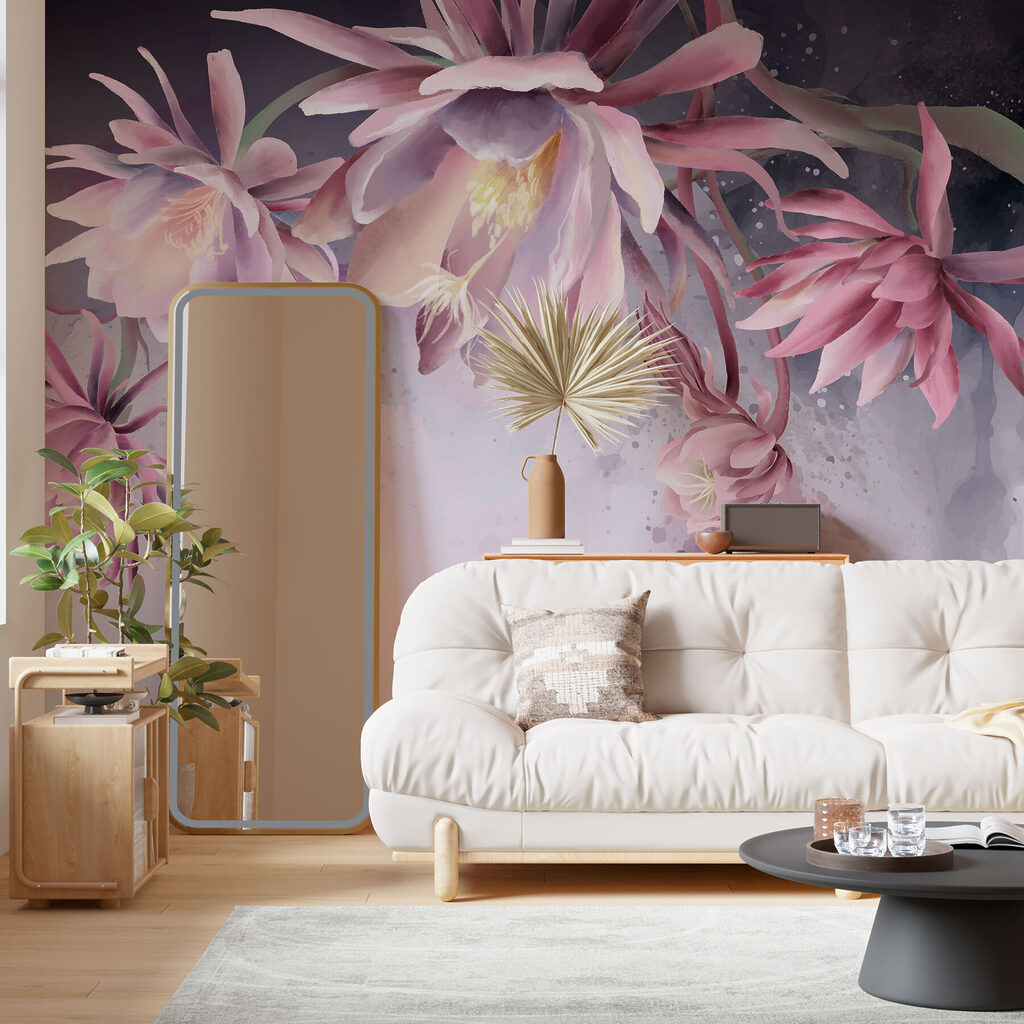 A group of pink flowers A group of pink flowers