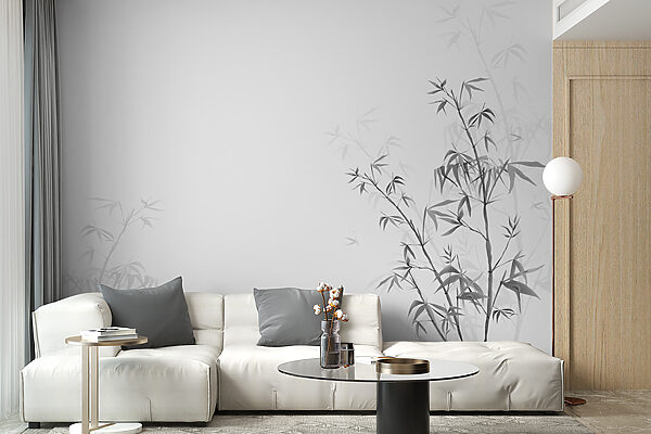 Uma planta com folhas Uma planta com folhas