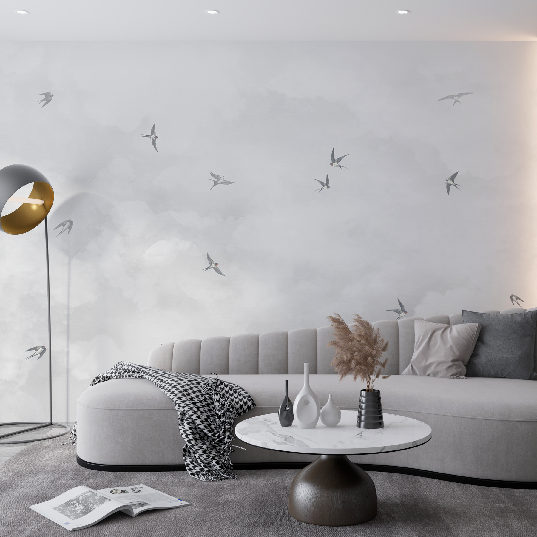 w00526v1pig4ms - Um grupo de pássaros a voar no céu - tegory