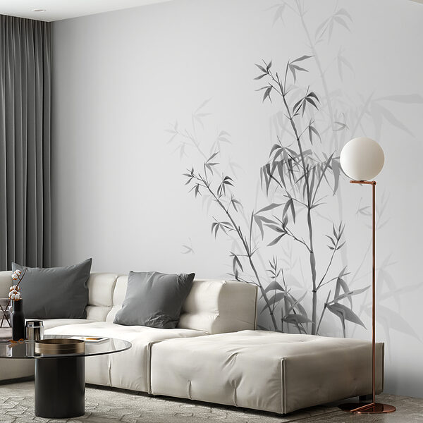 Uma planta com folhas Uma planta com folhas
