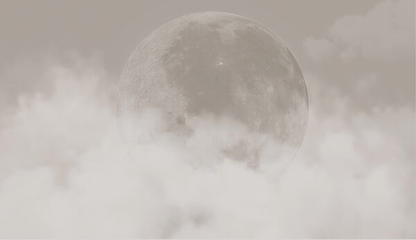Uma lua nas nuvens Uma lua nas nuvens