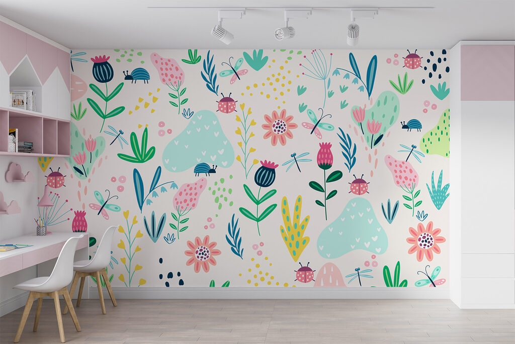 Um padrão de flores e insectos w00554pir3mr 1024x683 - Um padrão de flores e insectos - tegory