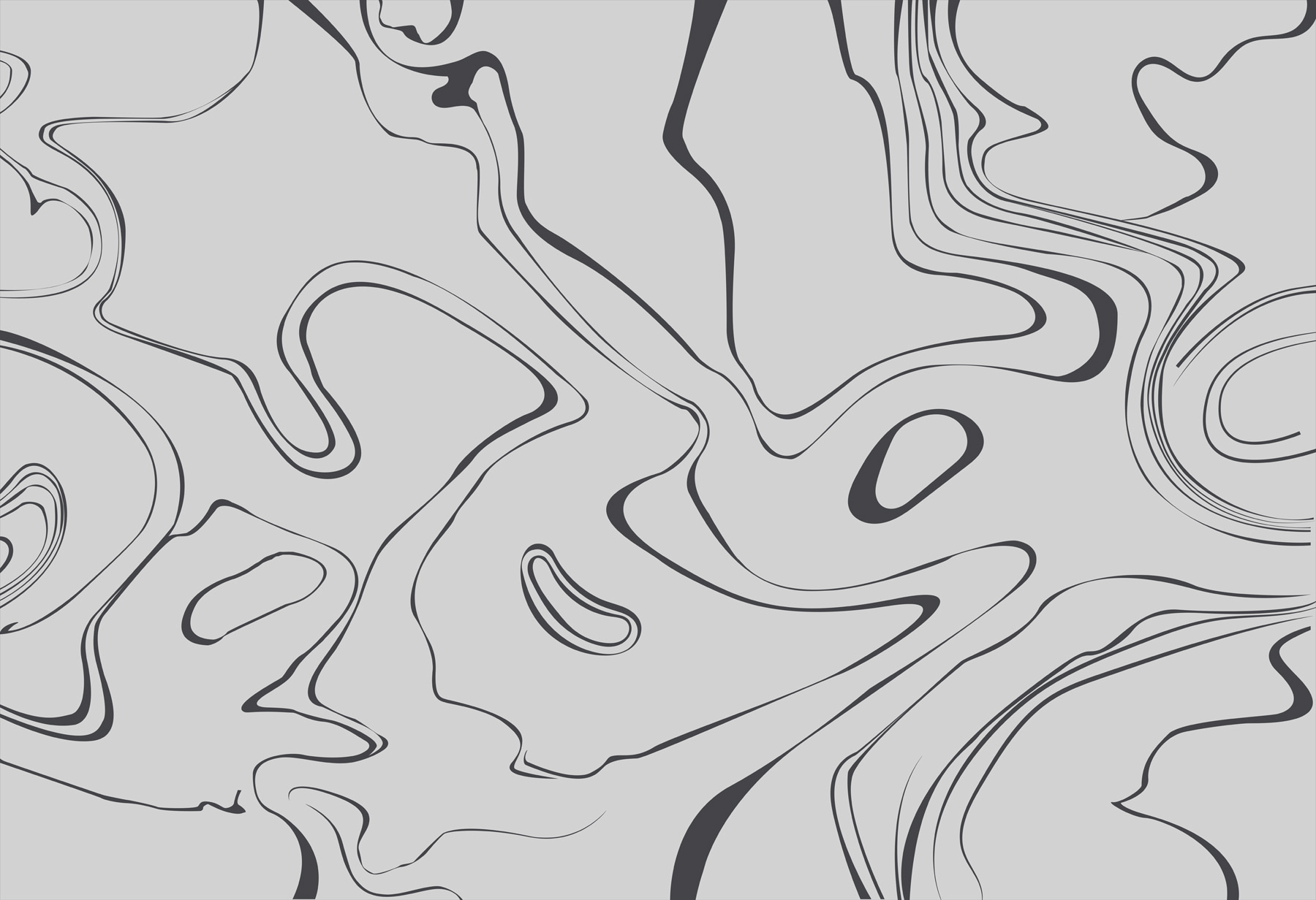 A grey and black swirls A grey and black swirls