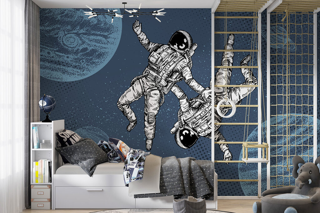 Dois astronautas a flutuar no espaço w00630v1pir1r 1024x683 - Dois astronautas a flutuar no espaço - tegory