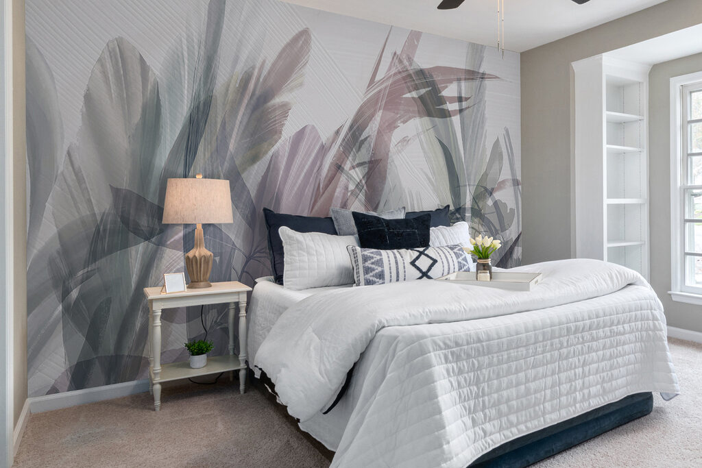 A close up of leaves