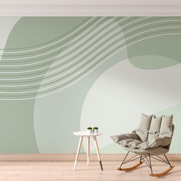 Um fundo verde e branco Um fundo verde e branco