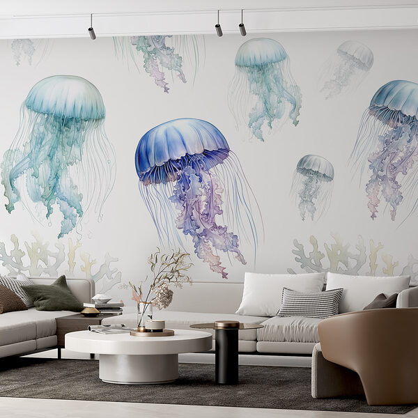 Um grupo de medusas Um grupo de medusas