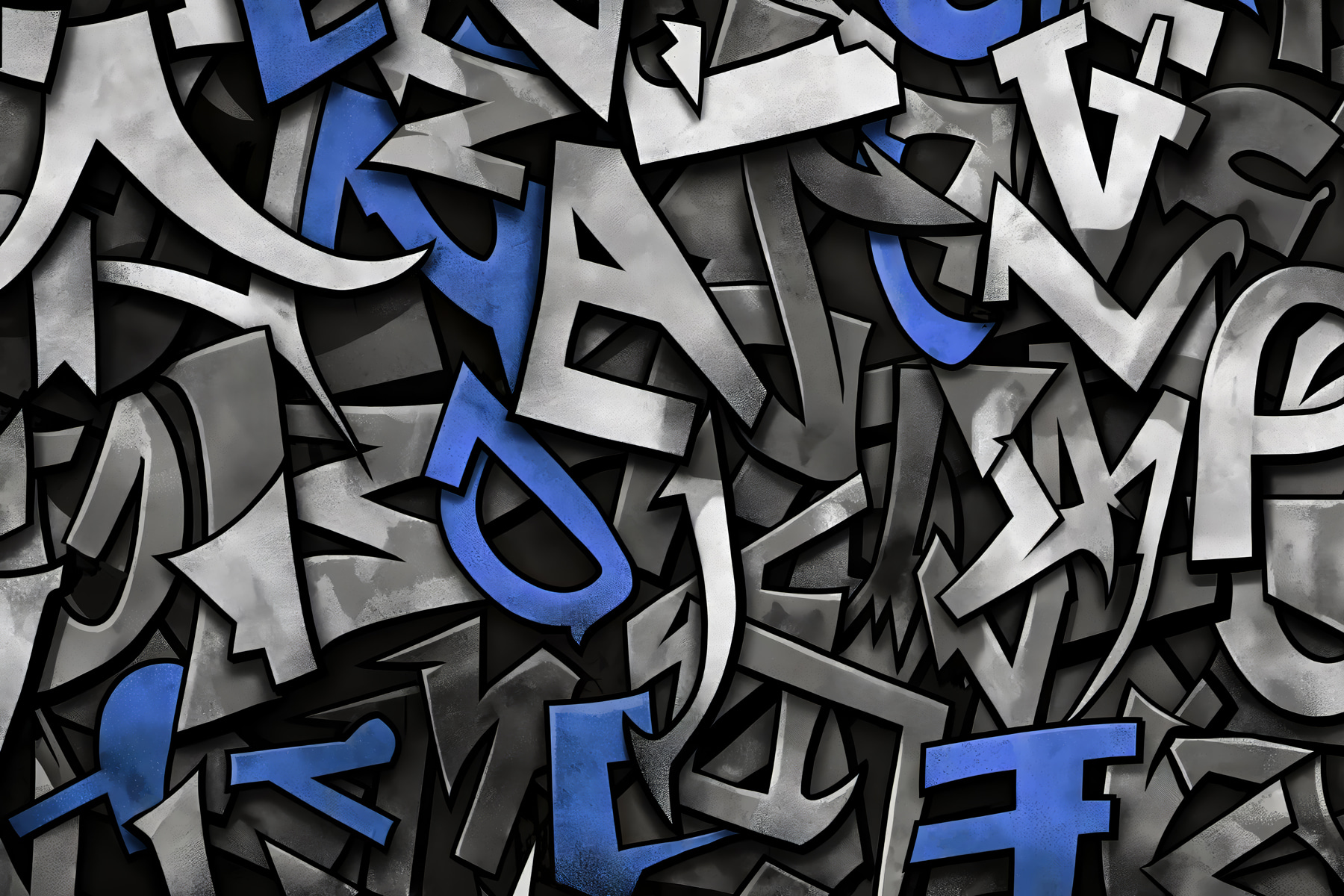 A close up of a pattern