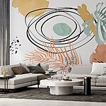 Papel de parede Um grande plano de uma pintura