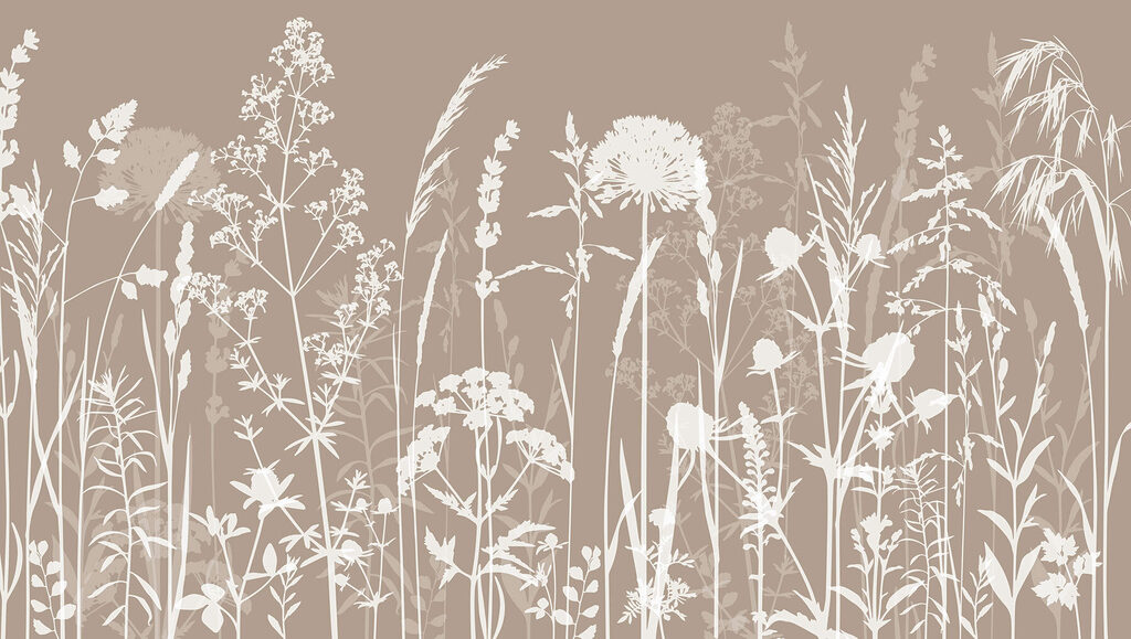 Um grande plano de flores Um grande plano de flores