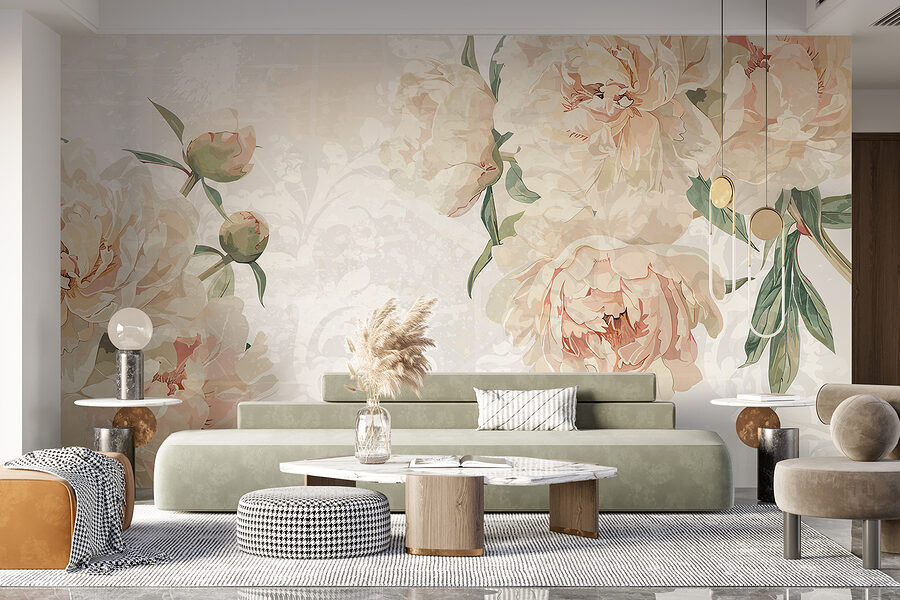 Papel de parede Um grande plano de flores - Image 5