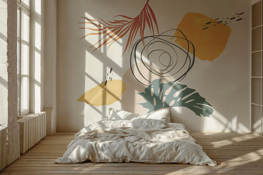 Grande plano de um quadro