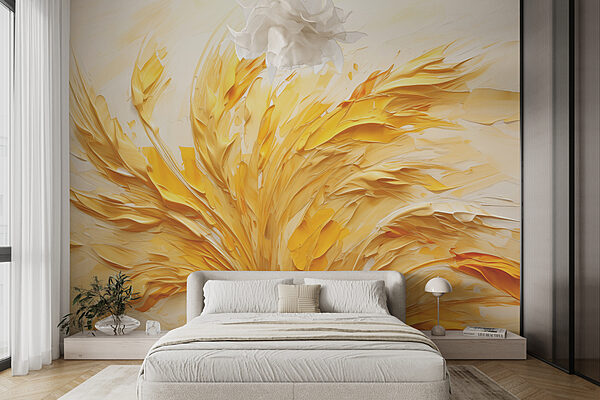 Pintura amarela e branca Pintura amarela e branca