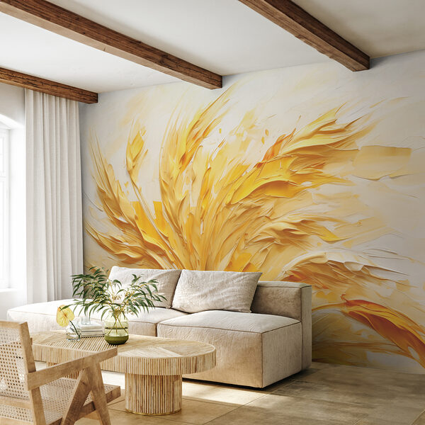 Pintura amarela e branca Pintura amarela e branca