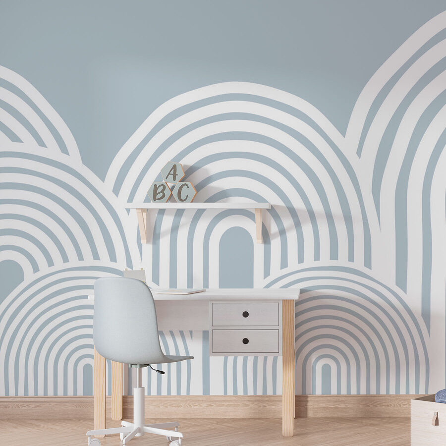 Fundo branco e cinzento com linhas brancas