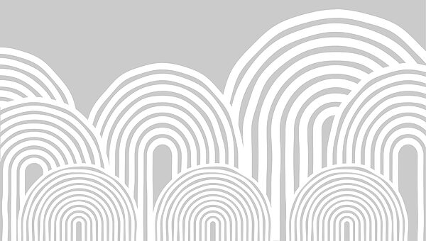 Fundo branco e cinzento com linhas curvas Fundo branco e cinzento com linhas curvas