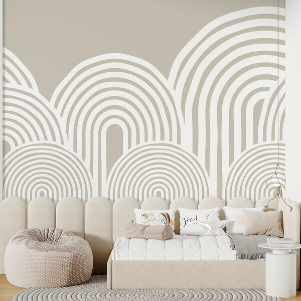 Fundo branco e cinzento com linhas curvas Fundo branco e cinzento com linhas curvas