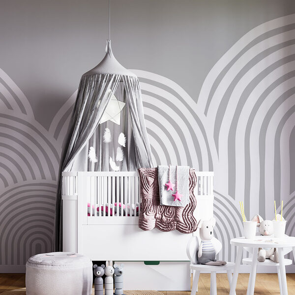 Fundo branco e cinzento com linhas curvas Fundo branco e cinzento com linhas curvas