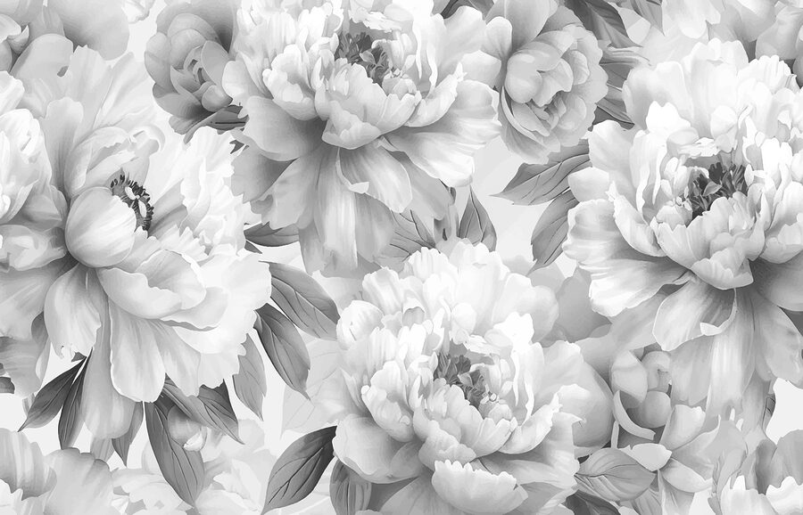 Grande plano de flores