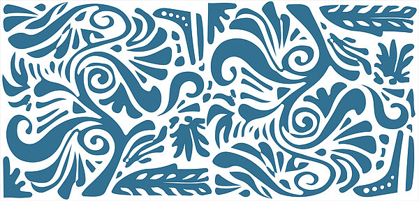 Padrão azul e branco Padrão azul e branco
