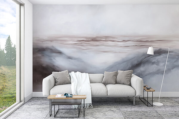 Pintura de uma paisagem Pintura de uma paisagem