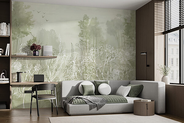 Desenho de plantas e árvores Desenho de plantas e árvores