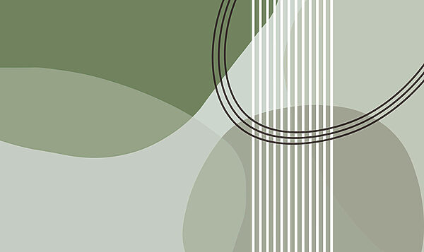 Fundo verde e branco com linhas e círculos Fundo verde e branco com linhas e círculos