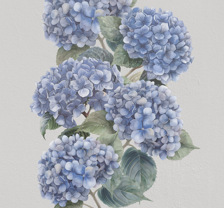 Papel de parede Grande plano de flores - Image 4