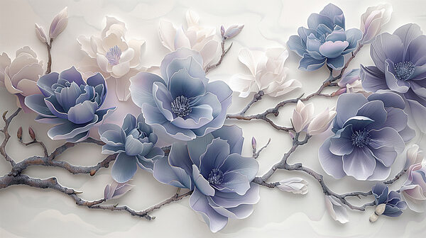 Grande plano de flores Grande plano de flores
