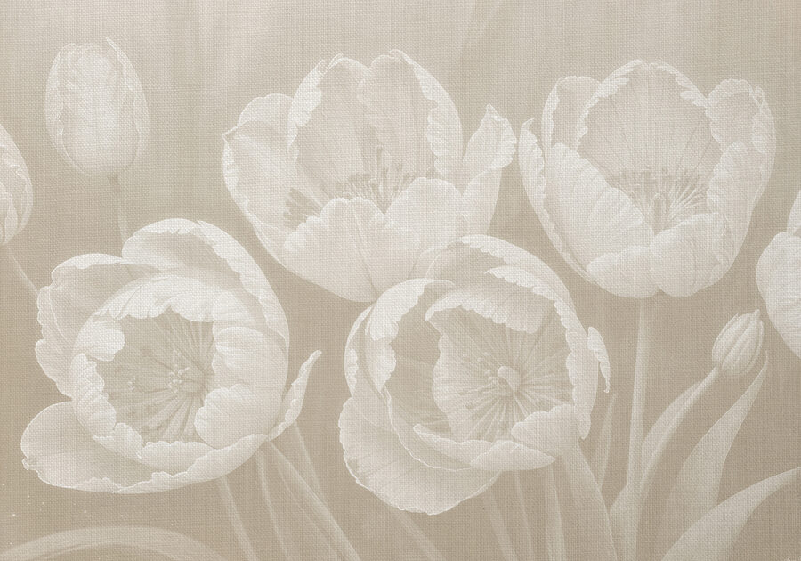 Grande plano de flores