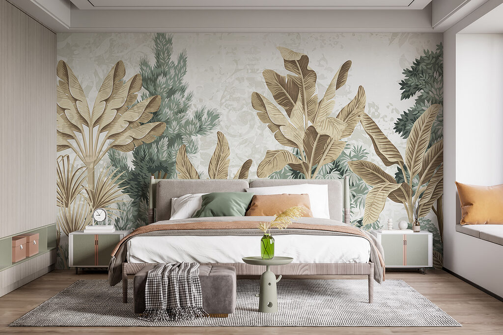 Wallpaper with a variety of plants Wallpaper with a variety of plants