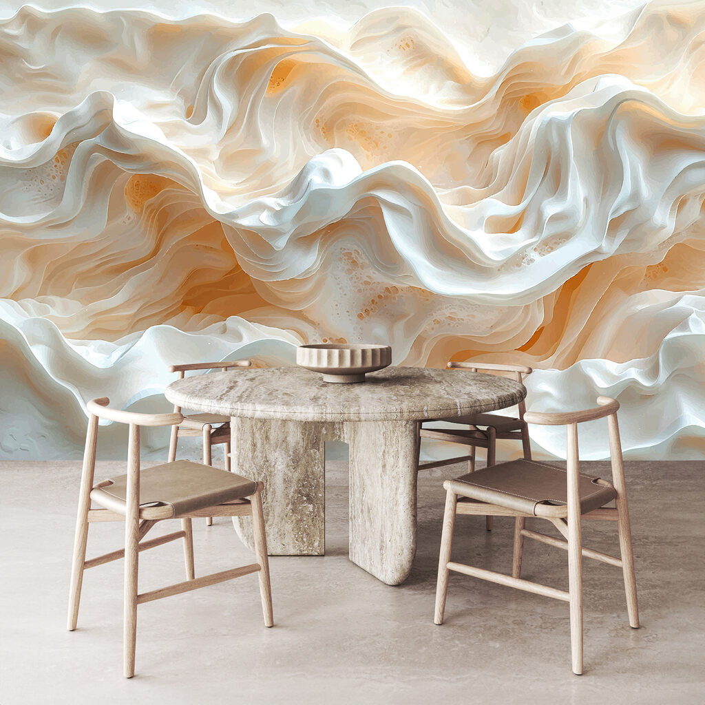 Close up of a white wave