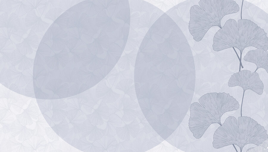 Fundo branco e azul com círculos e linhas